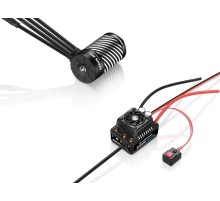 Бесколлекторная бессенсорная система Hobbywing COMBO-MAX10 G2-140A&3665SD-4000KV-G3 влагозащита