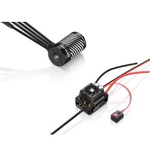 Бесколлекторная бессенсорная система Hobbywing COMBO-MAX10 G2-140A&3665SD-4000KV-G3 влагозащита