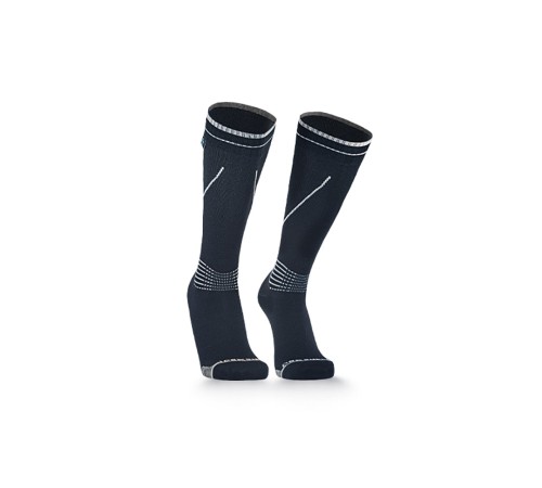 Водонепроницаемые носки Dexshell Longlite Socks черный/серый L (43-46)