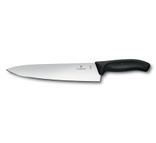 Нож разделочный VICTORINOX SwissClassic, 25 см, чёрный, в картонном блистере