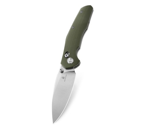 Нож Bestechman Ronan сталь 14C28N, рукоять G10 зеленая