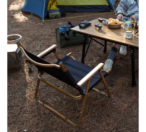 Стул складной Naturehike MW02 NH19Y002-D черный, 6927595760789