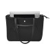 Сумка VICTORINOX Victoria Signature Tote, черная, нейлон/кожа, 51x15x30 см, 19 л