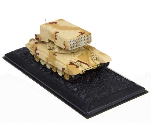 Готовая модель ZVEZDA Тяжёлая огнемётная система ТОС-1А, 1/72