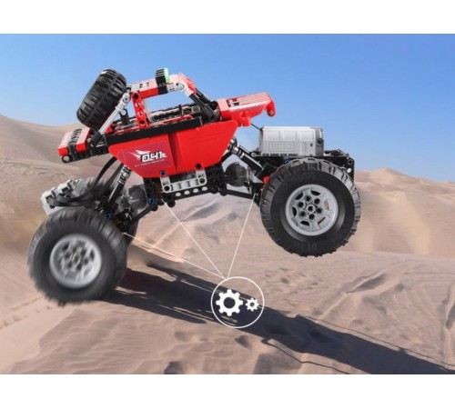 Р/У конструктор CADA deTech Off-Road Crawler (489 деталей)