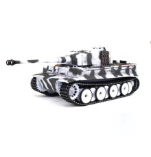 P/У танк Taigen 1/16 Tiger 1 (Германия, поздняя версия) (для ИК боя) V3 2.4G RTR зимний камуфляж
