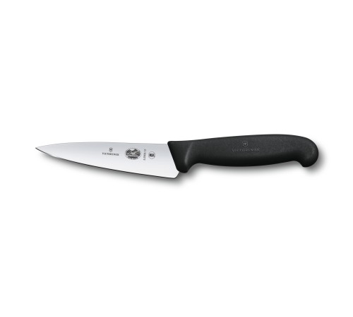 Нож разделочный VICTORINOX Fibrox с лезвием 12 см, чёрный