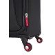 Чемодан WENGER AROSA, черный, полиэстер 750x750D добби, 46 x 29 x 81 см, 75 л