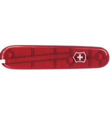 Передняя накладка для ножей VICTORINOX 91 мм, пластиковая, полупрозрачная красная