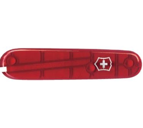 Передняя накладка для ножей VICTORINOX 91 мм, пластиковая, полупрозрачная красная