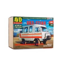 Сборная модель Вахтовый автомобиль УАЗ-17144