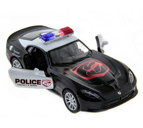 Машина Kinsmart 1:40 SRT Viper Police в асс. инерция (1/12шт.) б/к