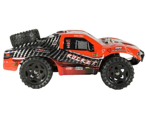 Радиоуправляемый шорт-корс Remo Hobby Rocket Brushless UPGRADE V2.0 (красный) 4WD 2.4G 1/16 RTR
