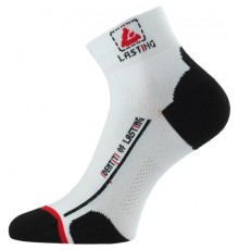 Носки Lasting TCU 009, microfiber+polyester, белый, размер XL , TCU009XL