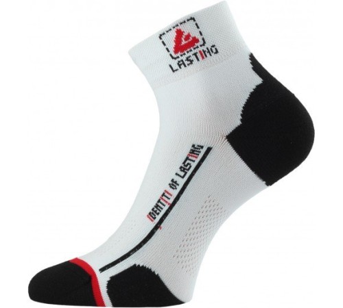 Носки Lasting TCU 009, microfiber+polyester, белый, размер XL , TCU009XL