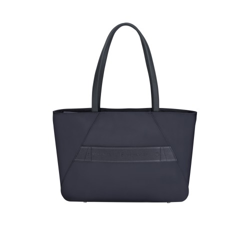 Сумка VICTORINOX Victoria Signature Tote, синяя, нейлон/кожа, 51x15x30 см, 19 л