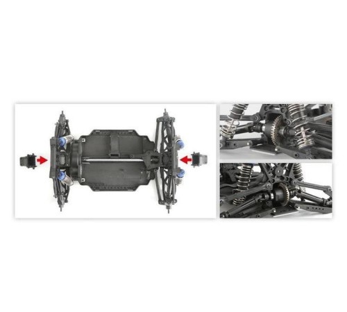 Радиоуправляемый монстр Remo Hobby MMAX Brushless (красный) 4WD 2.4G 1/10 RTR