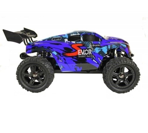 Радиоуправляемая трагги Remo Hobby S EVO-R Brushless (синяя) 4WD 2.4G 1/16 RTR