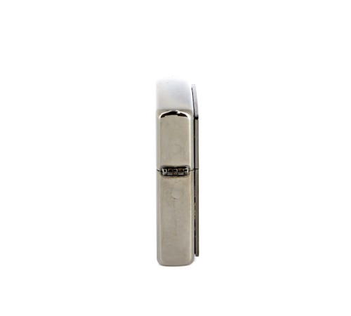 Зажигалка ZIPPO Classic с покрытием Black Ice ®, латунь/сталь, чёрная, глянцевая, 36x12x56 мм