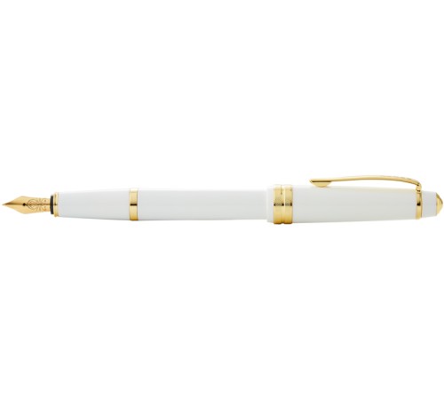 Перьевая ручка Cross Bailey Light Polished Burgundy Resin and Gold Tone, перо F
