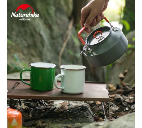 Чайник туристический Naturehike NH17C020-H 1.45л серый