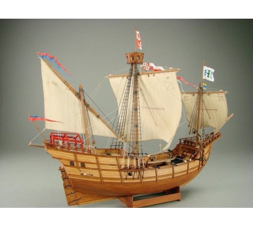 Сборная картонная модель Shipyard каравелла Pinta (№64), 1/96