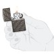 Зажигалка ZIPPO Armor™ с покрытием High Polish Black Ice®, латунь/сталь, чёрная, 38x13x57 мм