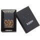 Зажигалка ZIPPO Classic с покрытием Black Matte, латунь/сталь, чёрная, матовая, 38x13x57 мм