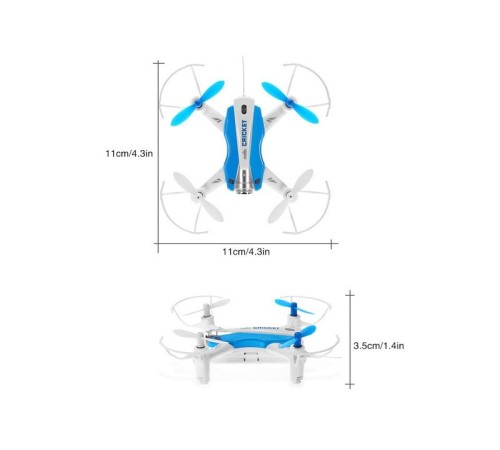 Р/У квадрокоптер Cheerson CX-17 WiFi RTF 2.4G (синий)