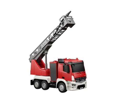 Радиоуправляемая пожарная машина Double Eagle Mercedes-Benz ANTOS 1/26 2.4G брызгает водой RTR