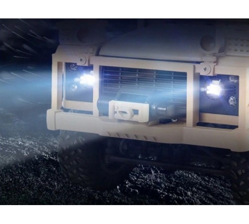 Радиоуправляемая машина MN MODEL англ. пикап Defender спецназ рейнджеров (песочн) 4WD 2.4G 1/12 RTR