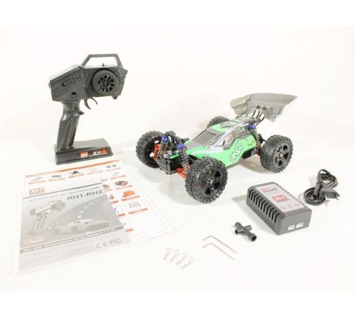 Радиоуправляемая багги Remo Hobby Dingo UPGRADE (зеленая) 4WD 2.4G 1/16 RTR