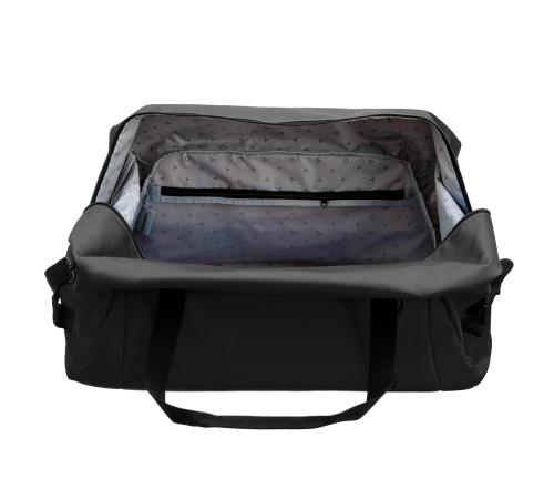Сумка дорожная TORBER Mobi, чёрная, полиэстер 900D с PU покрытием, 65 х 37 х 34 см