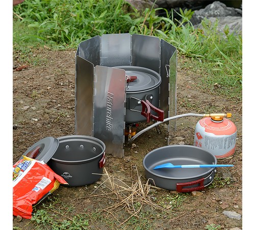 Экран ветрозащитный Naturehike NH20CJ008 10 секций, 6927595749777