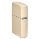 Зажигалка ZIPPO Classic с покрытием Flat Sand, латунь/сталь, бежевая, матовая, 38x13x57 мм