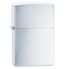 Зажигалка ZIPPO Armor™ c покрытием Brushed Chrome, латунь/сталь, серебристая, матовая, 38x13x57 мм