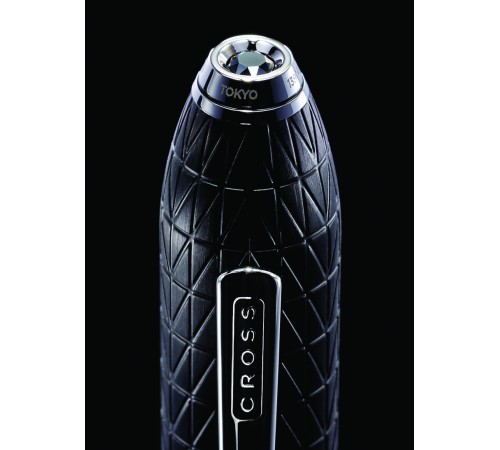 Шариковая ручка Cross Peerless Citizen LE Tokyo. Цвет - черный.