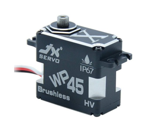 Сервомашинка цифровая JX Servo WP45 (75г/45/0.11/8.4V) бесколлекторная, влагозащищенная