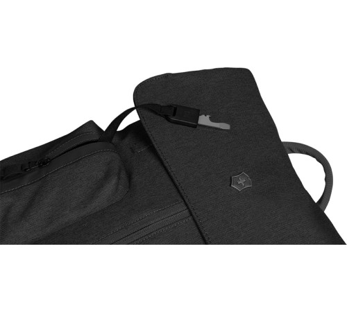 Рюкзак VICTORINOX Altmont Classic Flapover Laptop 15'', чёрный, полиэфирная ткань, 28x14x43 см, 13 л