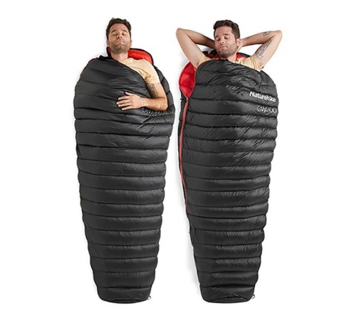 Спальный мешок Naturehike NH18S300-D, черный, 6927595761359