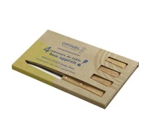 Набор столовых ножей Opinel N°125, дерев. рукоять, нерж, сталь, кор. 001515