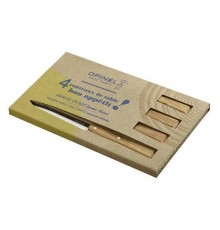 Набор столовых ножей Opinel N°125, дерев. рукоять, нерж, сталь, кор. 001515