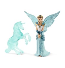 Фигурка Schleich Эльфийка Айела и ледяная статуя единорога, MOVIE