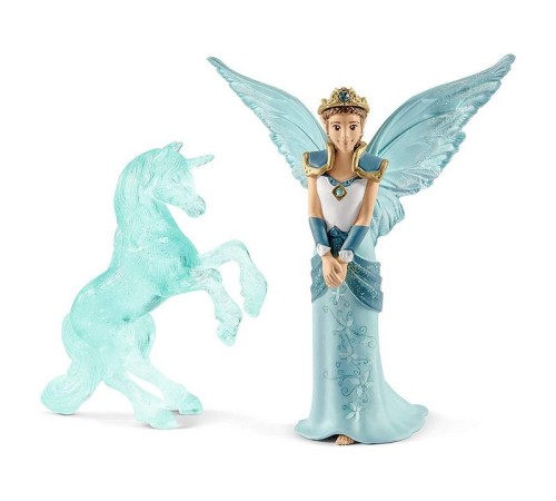 Фигурка Schleich Эльфийка Айела и ледяная статуя единорога, MOVIE