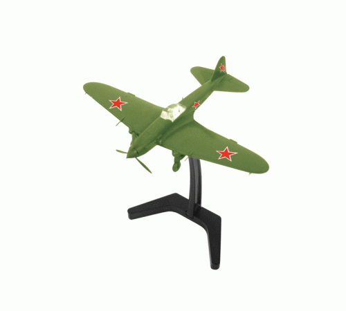Сборная модель ZVEZDA Штурмовик Ил-2 обр. 1941г, 1/144