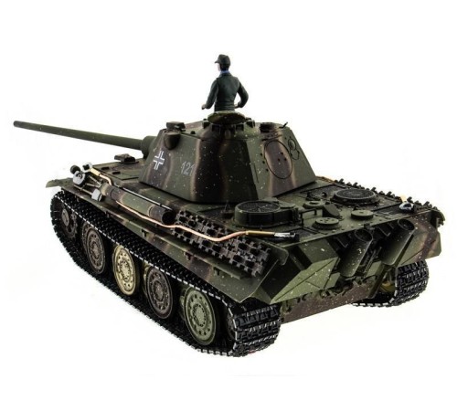 Радиоуправляемый танк Taigen 1/16 Panther type F (Германия) дым (для ИК боя) V3.0 2.4G RTR