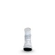 Носки Lasting RPC 098, microfiber+polypropylene, белый с черной подошвой и серой полоской, размер L, RPC098-L