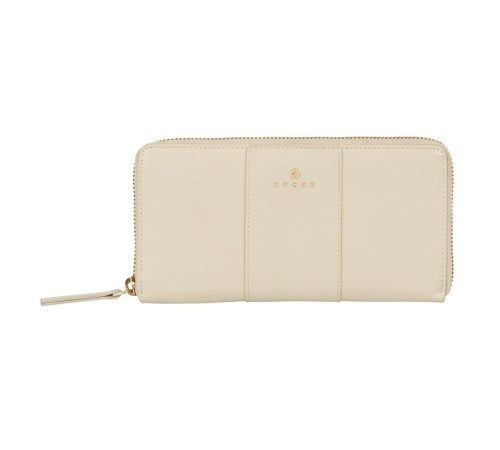 Кошелёк Cross Kelly Wall Ivory, кожа наппа, гладкая, цвет 