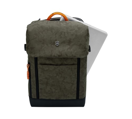 Рюкзак VICTORINOX Altmont Classic Flapover Laptop 15,4'', зелёный камуфляж, ткань, 29x12x42 см, 14 л
