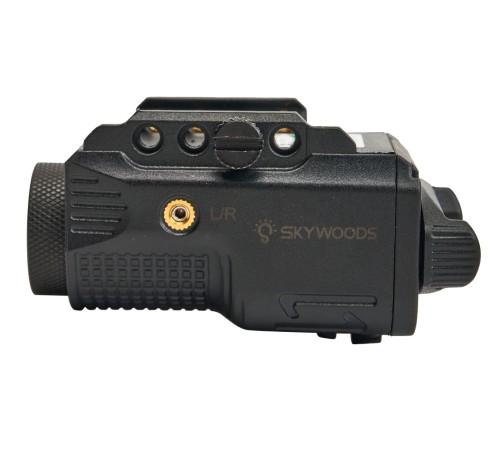 Фонарь подствольный пистолетный SKYWOODS MANUL LASER, 460 люмен